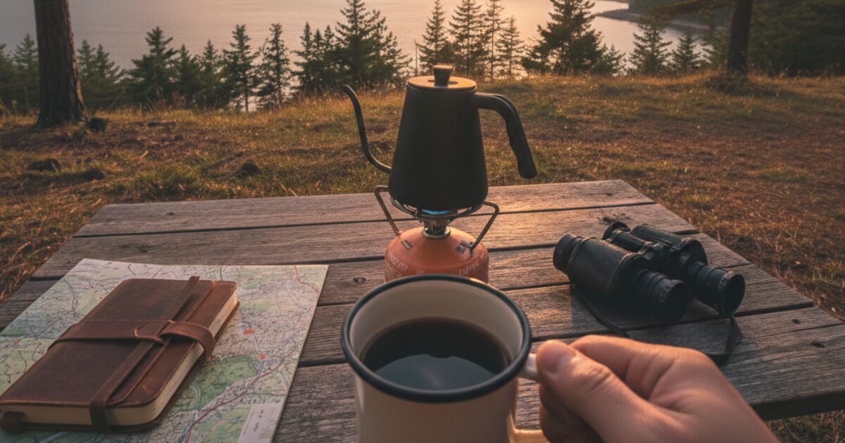 アウトドアコーヒーでいつもと違ったひと時を！必要な道具や淹れ方を解説 